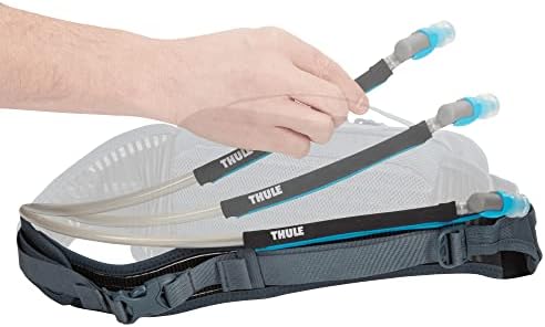 Thule Hip Hydration Hip Pack - Soft Zippered Phone Pocket - External Elastic Pockets - Inner Pockets for Organization - Reflective Details and taillight Loop - Image 3